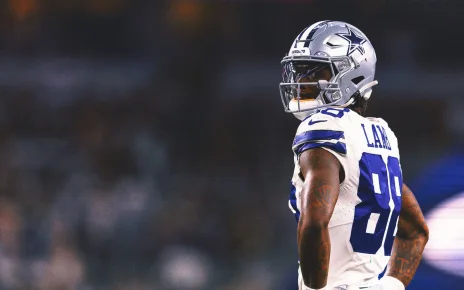 Cowboys WR CeeDee Lamb reportedly holding out of training camp