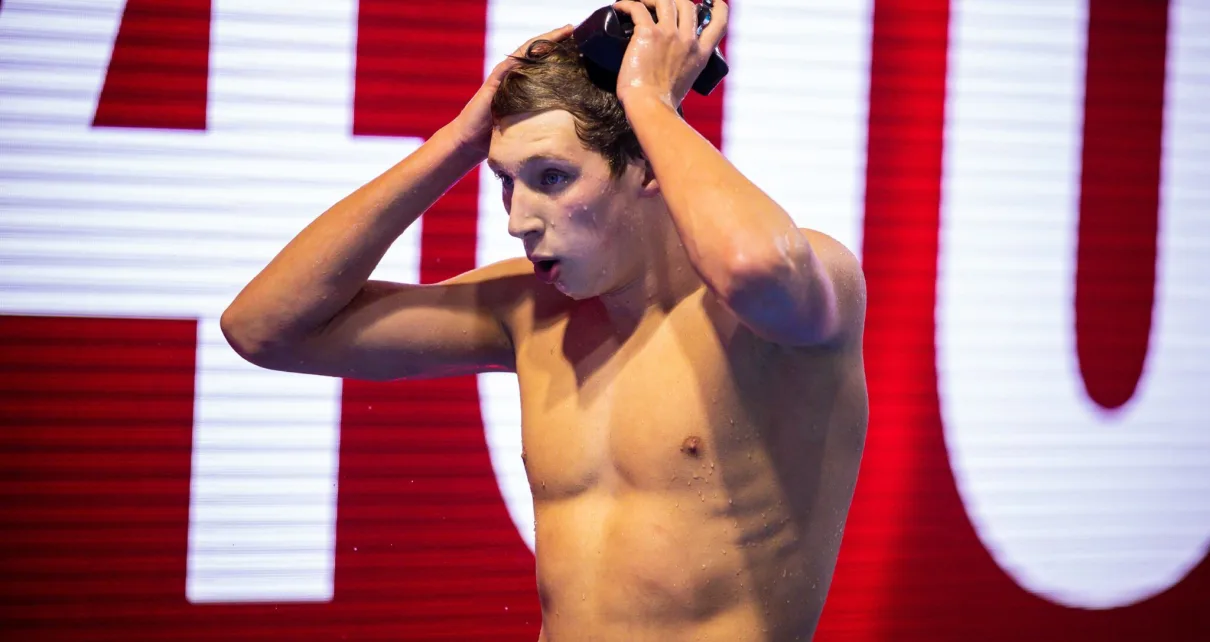 U.S. Olympic Swimmers David Johnston, Luke Whitlock Test Positive for COVID-19 in Paris