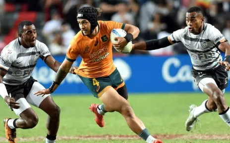 Australia blown away by Fiji in second-half blitz, set to face Boks for bronze