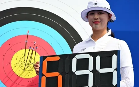 South Korea's Lim Si-hyeon smashes the archery world record