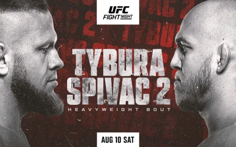 UFC Vegas 95 gets cool poster for lukewarm event | Tybura vs. Spivac 2