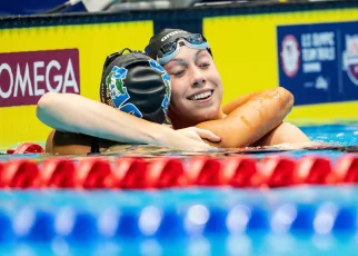 Walsh and Huske Lead an American 1-2 Punch in the Women’s 100 Fly