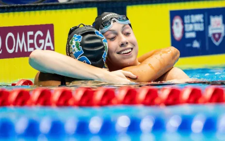 Walsh and Huske Lead an American 1-2 Punch in the Women’s 100 Fly