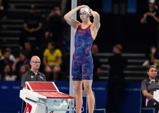 Gretchen Walsh Breaks Sarah Sjostrom’s Olympic Record With 55.38 100 Fly During Semifinals