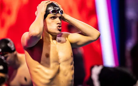 Rex Maurer Blasts a 4:13.17 to Win the 400 IM in Irvine; Rockets to #21 All-time US Performer