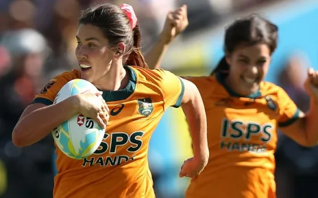 The hard work is done for the Aussie Sevens women