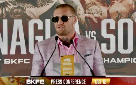 Conor McGregor hosts BKFC press conference, teases jump to bareknuckle after UFC contract — ‘Two fights left’