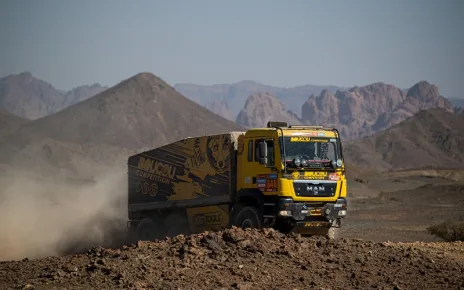 Tweaked route, race director for T5.2 trucks at 2025 Dakar