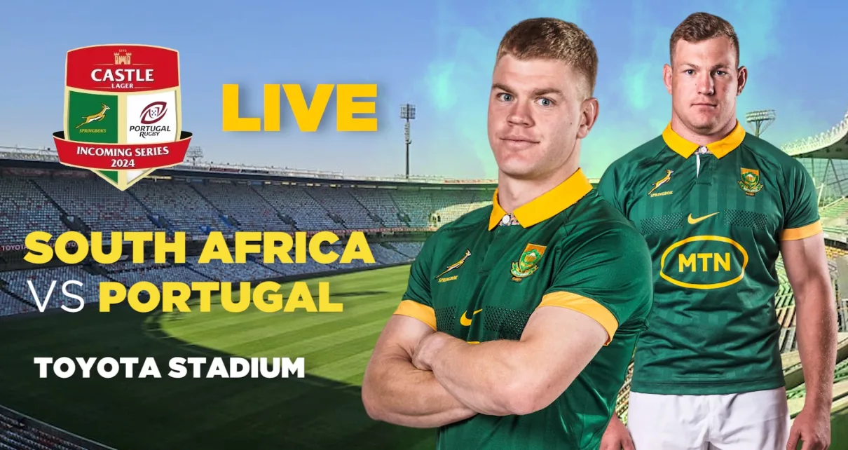 LIVE: Springboks vs Os Lobos