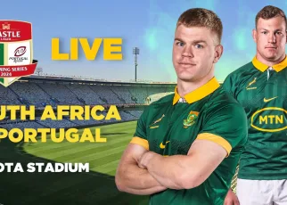 LIVE: Springboks vs Os Lobos