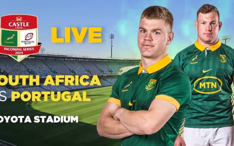 LIVE: Springboks vs Os Lobos