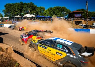 Grönholm Wins Dramatic Third Round Of World Rallycross In Hungary