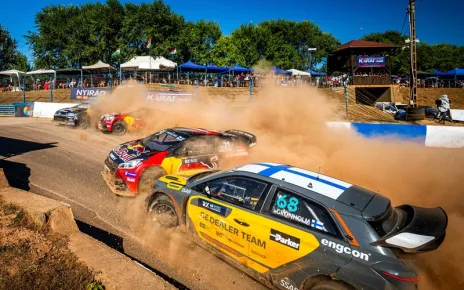 Grönholm Wins Dramatic Third Round Of World Rallycross In Hungary