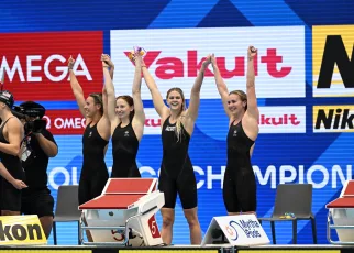 Australian Women Locked in for Gold in the 4×200 Free Relay