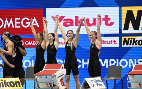 Australian Women Locked in for Gold in the 4×200 Free Relay