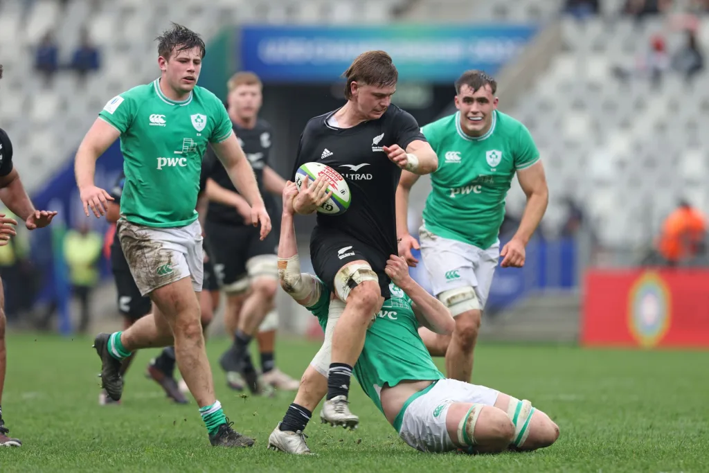 Baby Blacks beat Ireland to the podium