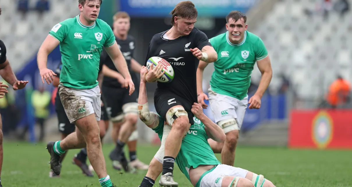 Baby Blacks beat Ireland to the podium