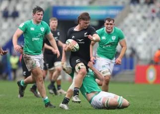 Baby Blacks beat Ireland to the podium