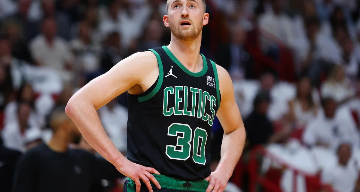 Boston Celtics sign undrafted third-year forward Sam Hauser to a four-year,  million extension