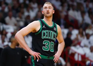 Boston Celtics sign undrafted third-year forward Sam Hauser to a four-year,  million extension