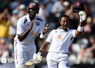 England v West Indies: Kavem Hodge hundred ignites Trent Bridge contest