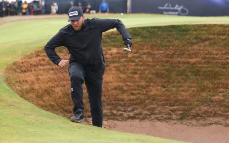 Open underdog Dan Brown stays in hunt behind Billy Horschel after brutal day at Royal Troon