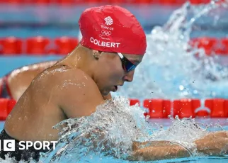 Olympics swimming: Great Britain’s Freya Colbert & Katie Shanahan progress to medley final