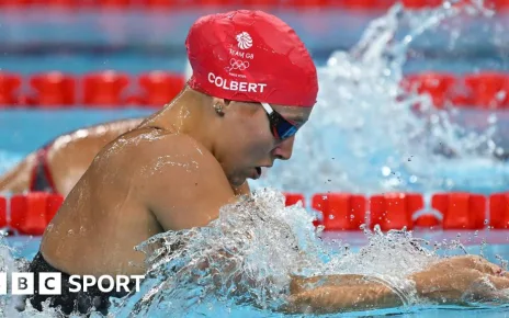 Olympics swimming: Great Britain’s Freya Colbert & Katie Shanahan progress to medley final