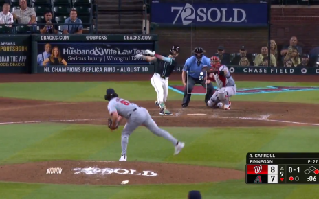 Corbin Carroll smacks a pinch hit, walk-off homer to seal Diamondbacks' victory over Nationals