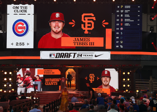 Watch Giants top pick James Tibbs III receive draft call