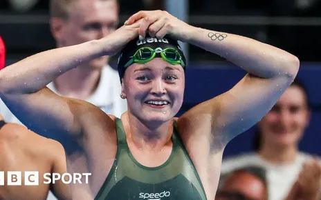 Olympics swimming: McSharry wins Ireland’s first medal at Paris Olympics