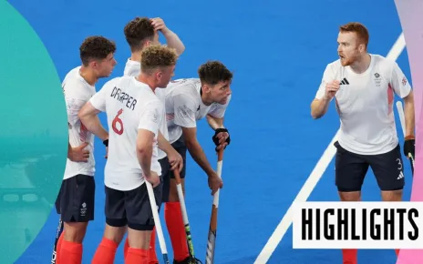 Men’s hockey highlights: Team GB draw with South Africa at Paris 2024