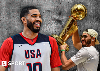 Jayson Tatum: Team USA basketball star on Paris 2024, mental health and helping escape the presidential election