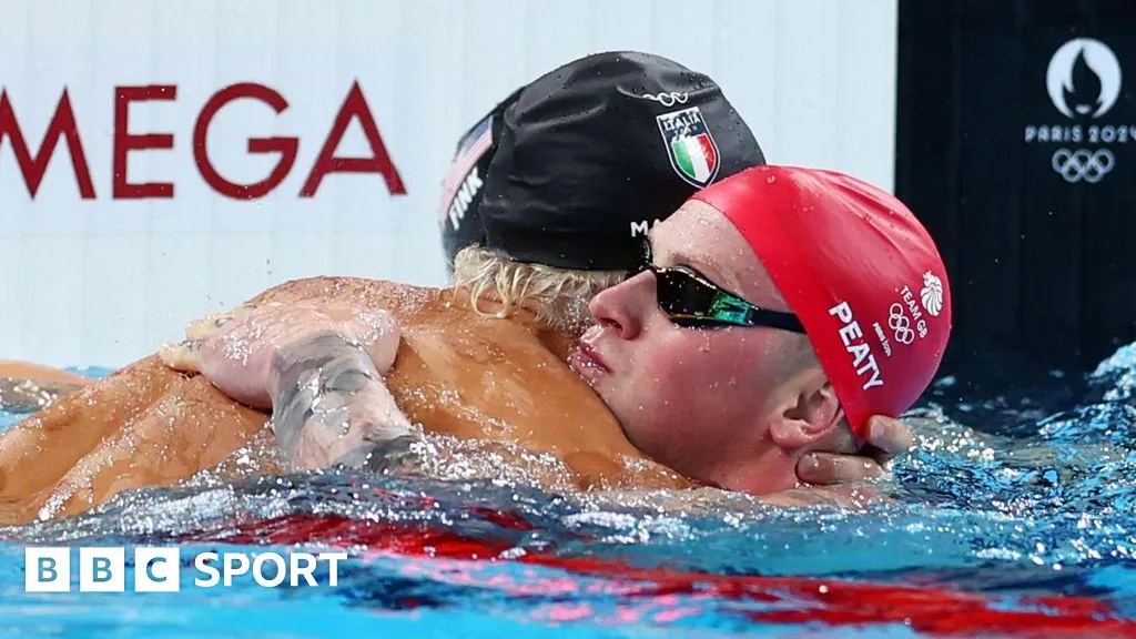 Olympics swimming: Adam Peaty takes breaststroke silver as Nicolo Martinenghi wins shock gold