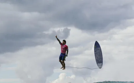 Greatest surf shot ever? Photographer describes Olympic coverage success