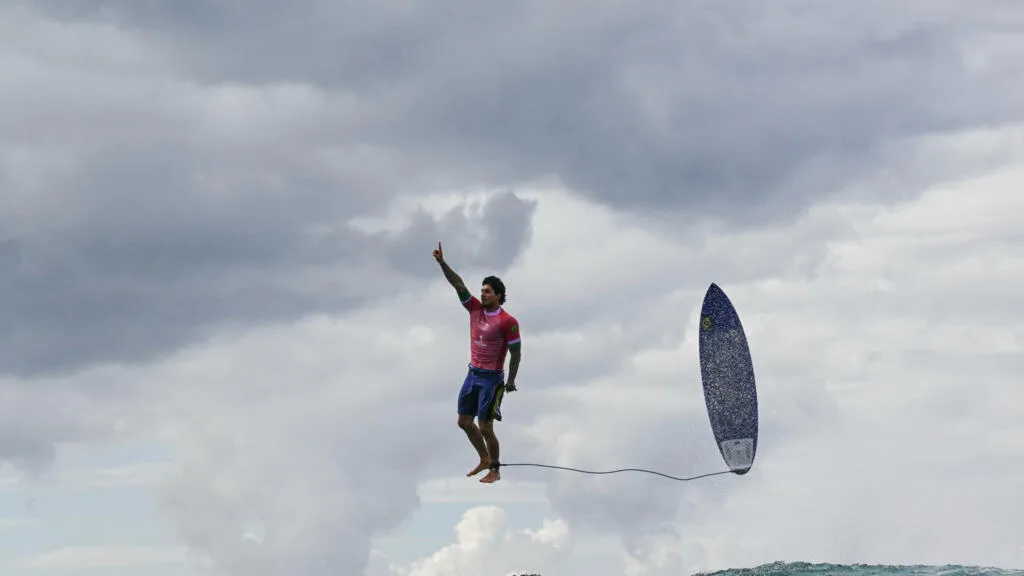 Greatest surf shot ever? Photographer describes Olympic coverage success