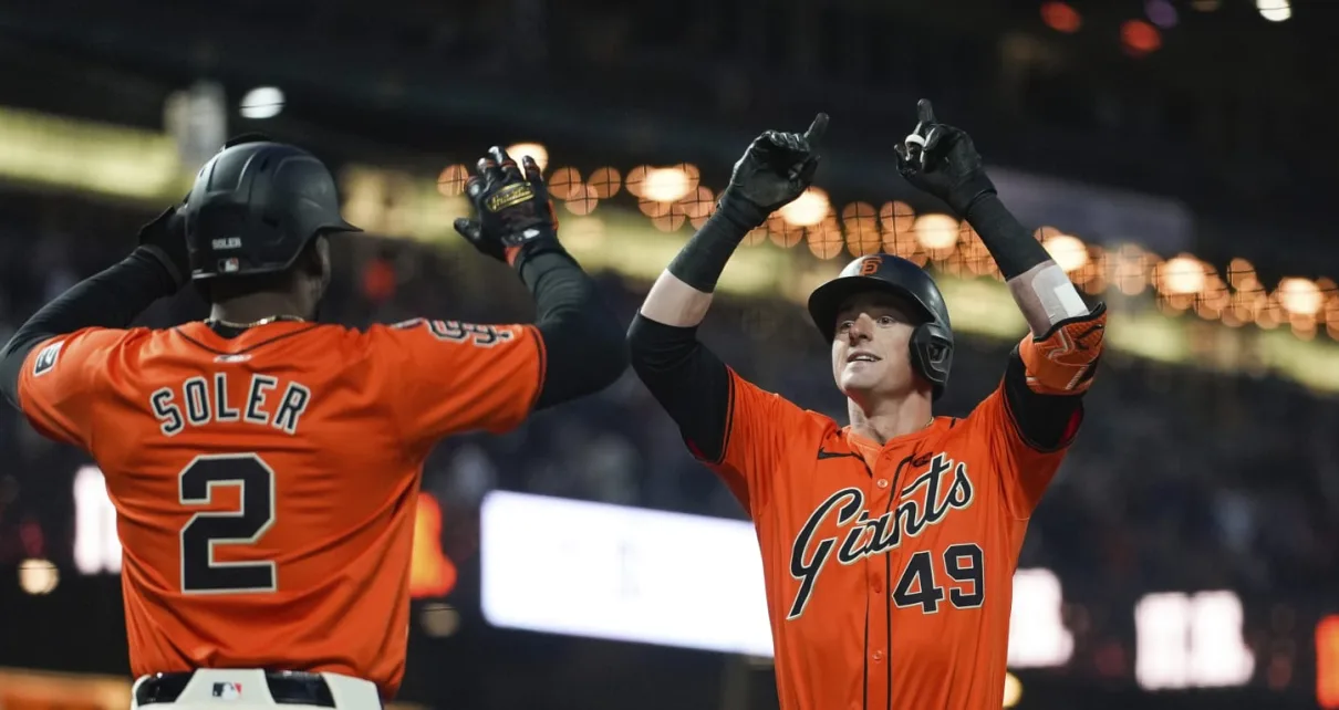 Tyler Fitzgerald hits two home runs vs. Rockies