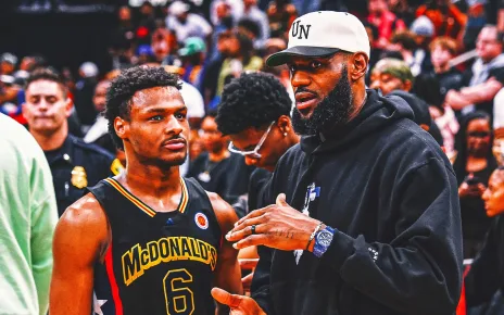 LeBron, Bronny James headline notable father-son duos in sports history