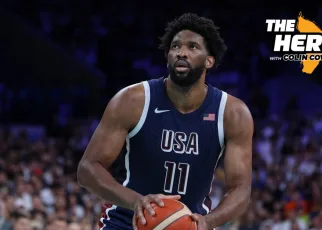 Joel Embiid scores 4 points against Serbia, Is he overhyped? | The Herd