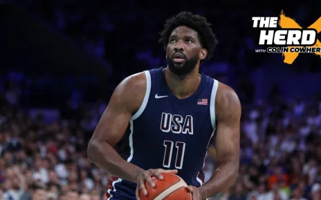 Joel Embiid scores 4 points against Serbia, Is he overhyped? | The Herd