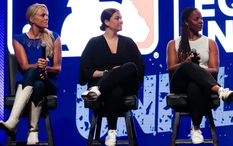 Jennie Finch, Natasha Watley, Lauren Gipson discuss growth of softball