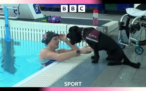 Hext and her hearing dog hero