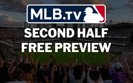 MLB.TV has free preview for 2024 second half