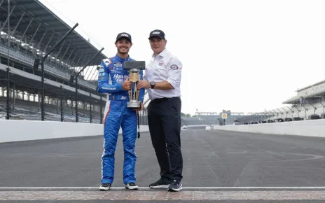 Kyle Larson “driving with a purpose” in Indianapolis win