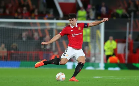 Manchester United defender Harry Maguire happy to fight for place at Old Trafford