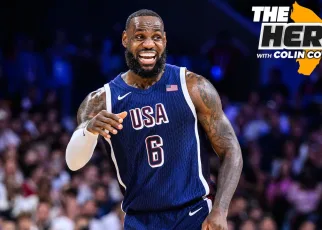 ‘LeBron has been the best player by far’– Nick Wright on Team USA’s early Olympic success | THE HERD