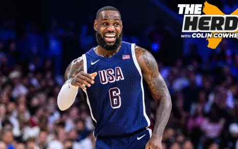 ‘LeBron has been the best player by far’– Nick Wright on Team USA’s early Olympic success | THE HERD