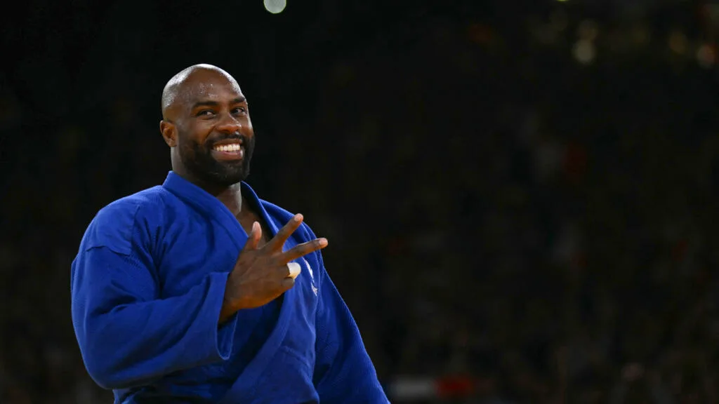 Teddy Riner wins gold and delights the home crowd at the Olympic Games