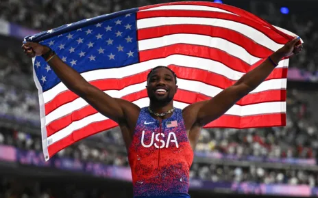 US sprinter Noah Lyles clinches Olympic gold in men's 100m final