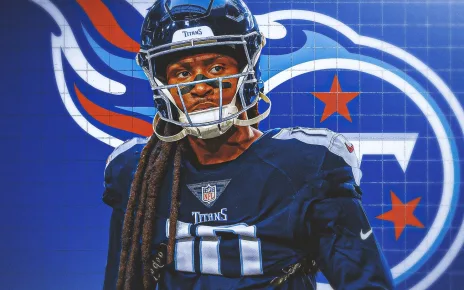 Titans receiver DeAndre Hopkins reportedly injures knee, could miss 4-6 weeks